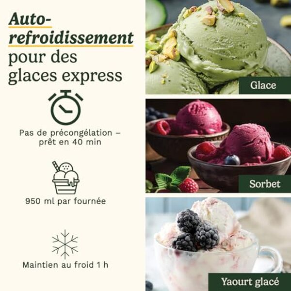 Découvrez notre test complet de la sorbetière Cuisinart FreezeEase : performances, facilité d'utilisation et résultats en 40 minutes. Avis détaillé et comparatif.